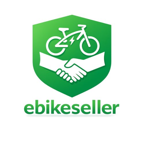 ebike seller logo white background