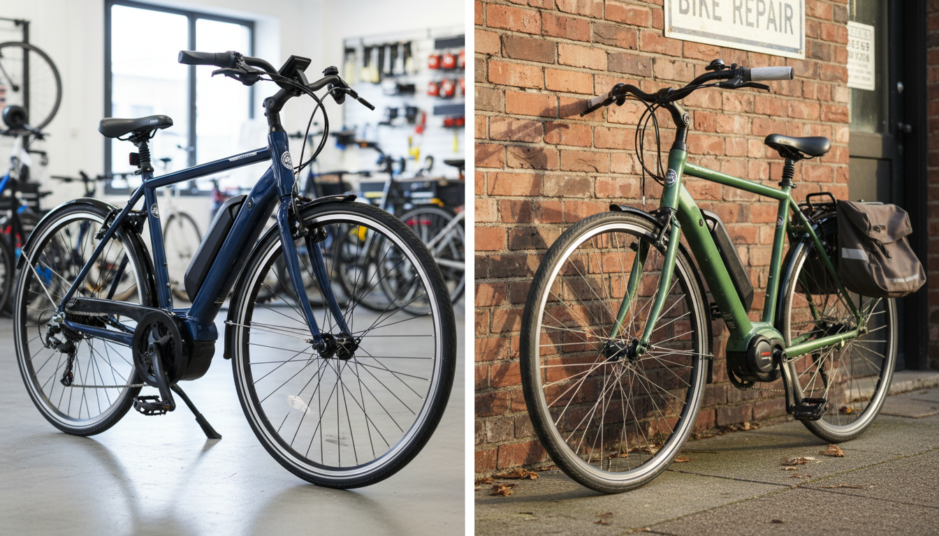 a new e-bike vs a used e-bike