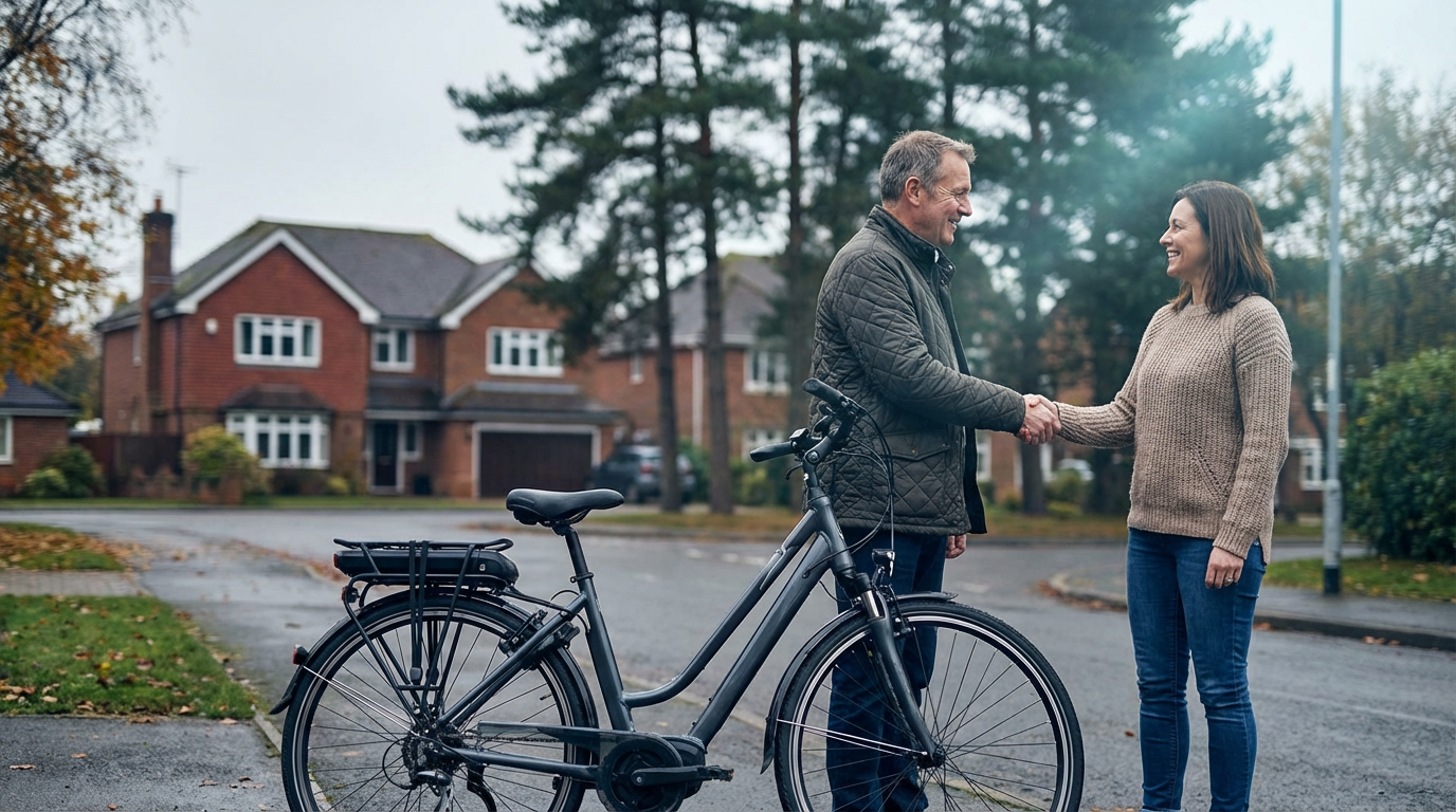 Evaluating the resale value of a used electric bike