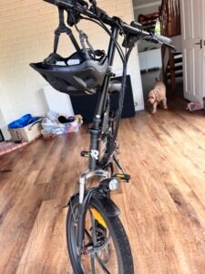 Rymic 20" Folding Electric Bike (20LVXD30) – 250W Motor – Complete Bundle with Helmet & Lock - Like NEW!