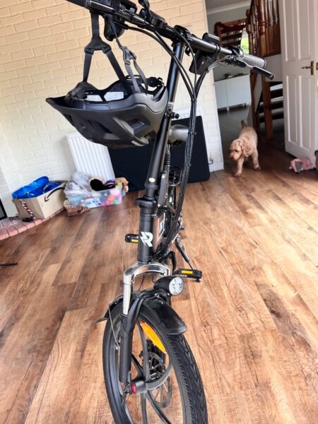 Rymic 20" Folding Electric Bike (20LVXD30) – 250W Motor – Complete Bundle with Helmet & Lock - Like NEW!