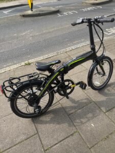 Carrera Crosscity Folding Electric Bike (2021) – Excellent Condition