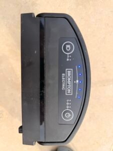 ## Brompton Electric C Line Urban (H2L) - Gloss Black Folding E-Bike. V low mileage and 96% Battery.
