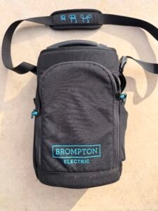 ## Brompton Electric C Line Urban (H2L) - Gloss Black Folding E-Bike. V low mileage and 96% Battery.