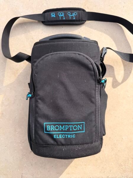 ## Brompton Electric C Line Urban (H2L) - Gloss Black Folding E-Bike. V low mileage and 96% Battery.