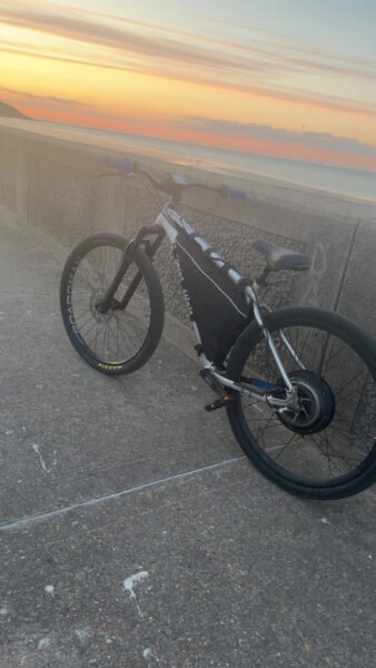 Boardman Mountain Bike fitted with E-bike Conversion Kit