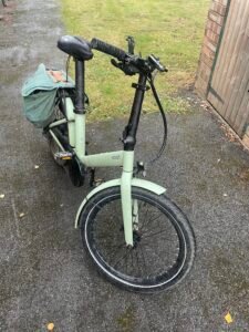 Eovolt Evening 24” Electric Folding Bike – Sage Green