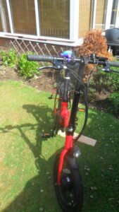 E-GO LITE ELECTRIC FOLDING BIKE